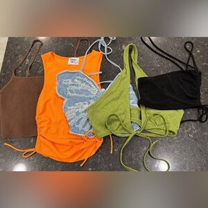 Set of 5 Going Out Tops